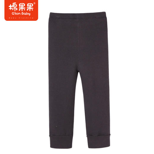 商场同款棉果果冬季女童百搭保暖抗冷包芯纱加绒打底裤M422200422649 商品图1