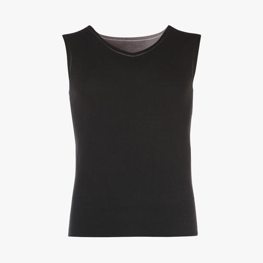 都市丽人都市锋尚舒暖负5度至5度男士保暖背心阳离子山羊绒贴片中背心保暖衣FW24B2 商品图4