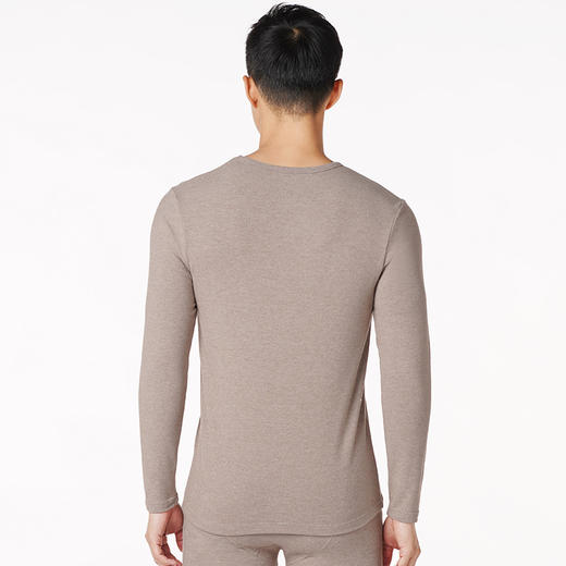 都市丽人都市锋尚舒暖负5度至5度男士特殊面料套装阳离子磨毛绒中套装保暖衣FW29A2 商品图2