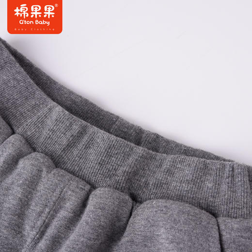商场同款棉果果冬季男女童百搭休闲日常运动夹棉针织长裤保暖舒适M402200822729 商品图2