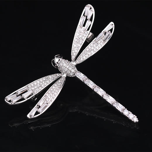 水晶胸花，个性百搭蜻蜓胸针SM-05273 商品图2