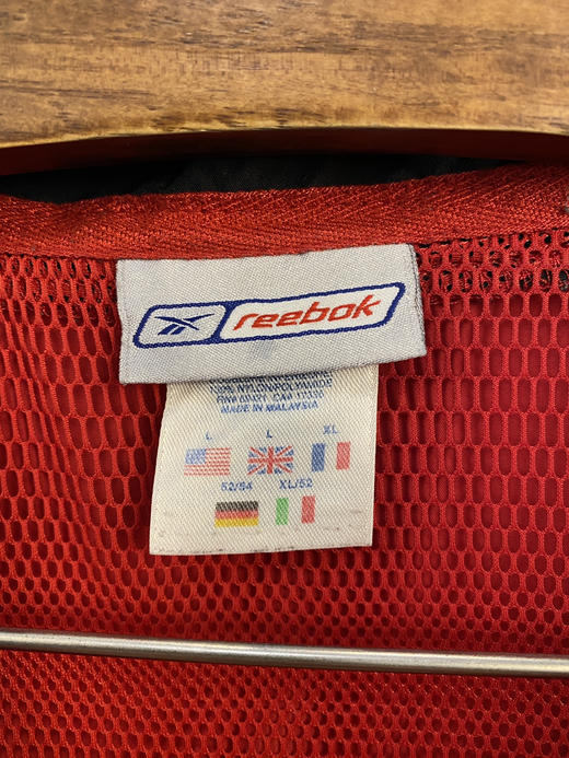 90年代 Vintage 馬來西亞製 Reebok 
锐步 半拉式 
运动外套 _SJK(XL) 商品图2