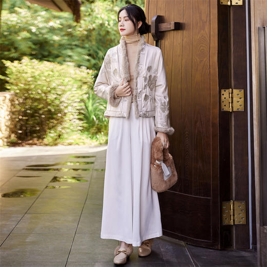 中式复古国风外套短款上衣百搭外套FL-A9049 商品图1