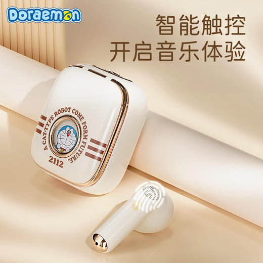 ROCK 哆啦A梦蓝牙耳机 复古TWS耳机二代 商品图4