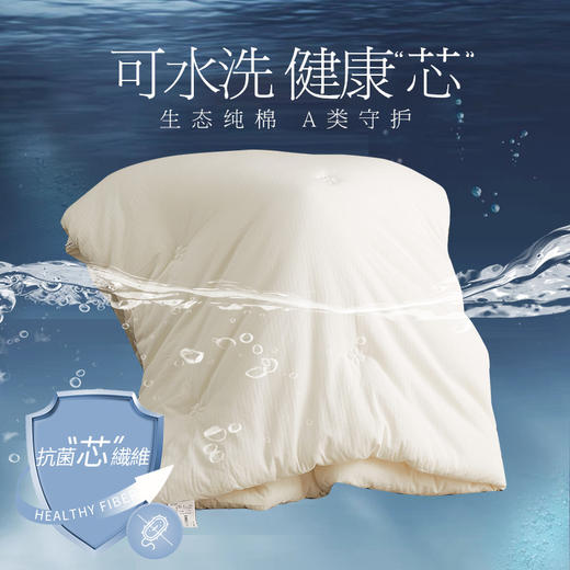 日本 日織西川品牌 A类云朵般柔软 纯棉四季被芯夏被全棉35%大豆kang菌 商品图3