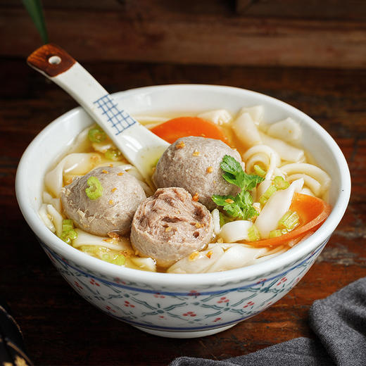 「鲜嫩多汁 粒粒脆弹」喜盼正宗潮汕牛肉丸牛筋丸 500g*2袋 金奖款优质版 爽口弹牙 柔韧细腻 商品图2