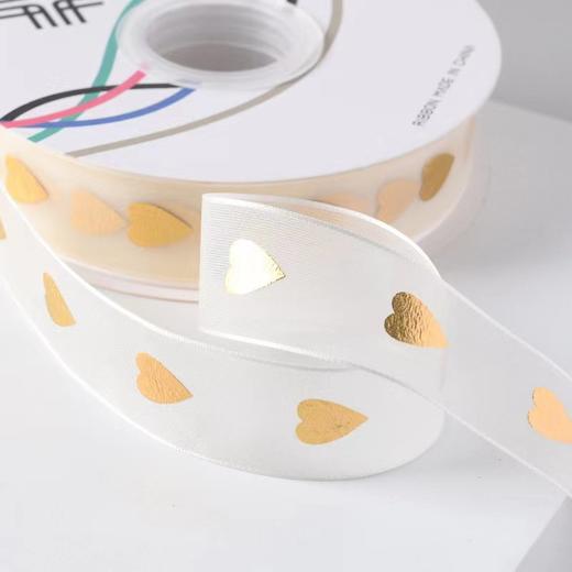 烫金字母纱带8.5CM*20YDS 商品图3