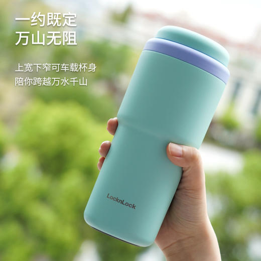 乐扣乐扣（LOCK&LOCK）316不锈钢保温杯咖啡杯便携式随行杯LHC3291 商品图3