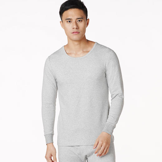 都市丽人都市锋尚轻暖5至15度男士棉质特价套装棉薄套装保暖衣FW2AA4 商品图0