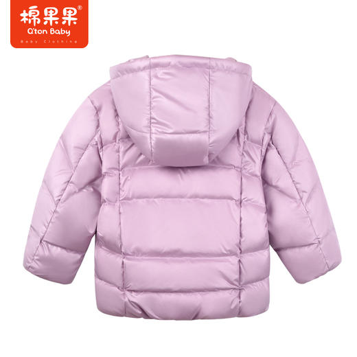 棉果果商场同款冬季女童加厚保暖中长款耐脏羽绒服M422102922632 商品图6