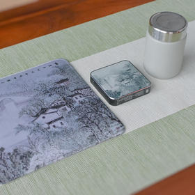 羽诗制造出品 文艺兴甬套装邓维东宁波写生款鼠标垫充电宝焖烧杯文创礼盒