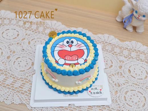 1027CAKE| 蓝色系 哆啦A梦主题 商品图1
