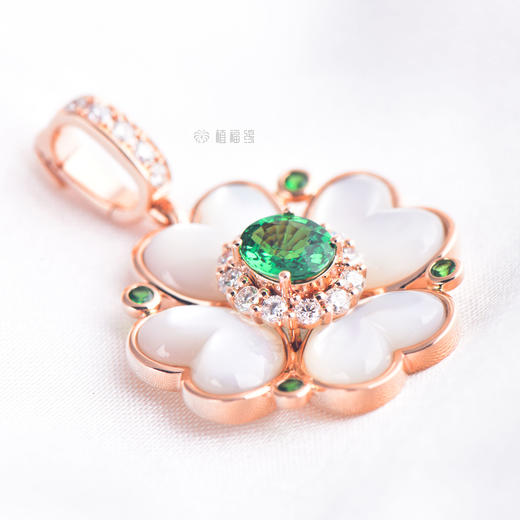 【幸福四季】沙弗莱贝母坠 CB12207069 商品图2