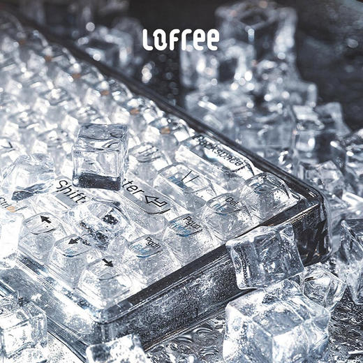 洛斐（LOFREE）透明1%双模无线机械键盘 商品图5