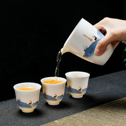 【限时特价】珍瓷窑 一帆风顺 拾光旅行套装 福建德化陶瓷 礼盒装 商品图3
