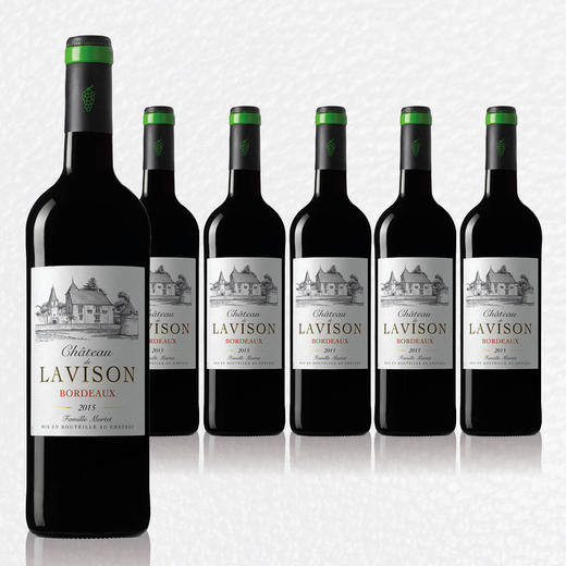 【整箱购买】拉维松城堡红葡萄酒 Chateau de Lavison Bordeaux AOP 6*750ml 商品图0