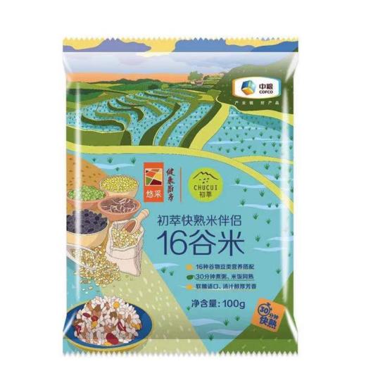 中粮初萃快熟米伴侣-16谷米700g 商品图4