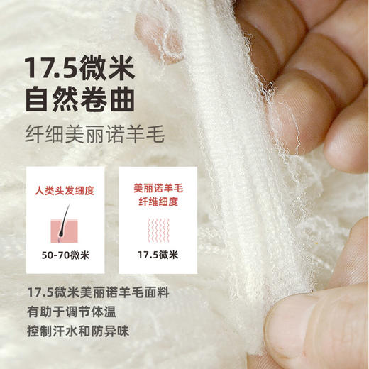 赛乐 200型羊毛 97%羊毛 抑菌保暖排汗 功能内衣 商品图11