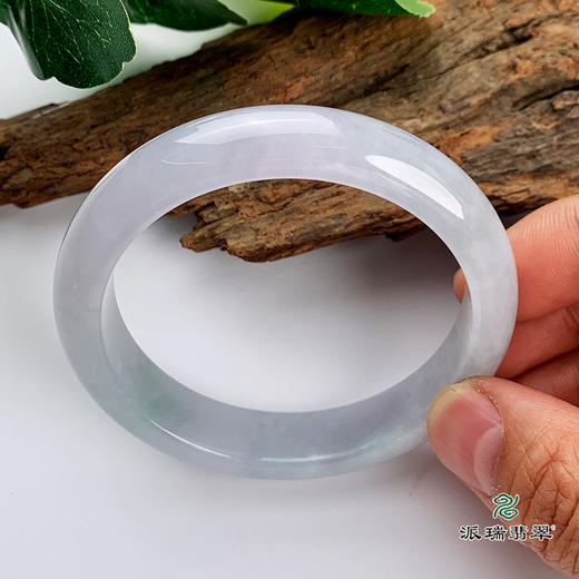 派瑞翡翠 翡翠手镯 糯种 绿色 商品图0