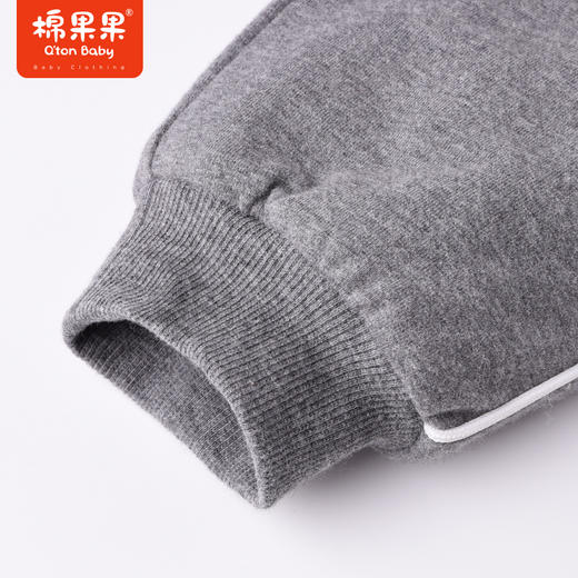 商场同款棉果果冬季男女童百搭休闲日常运动夹棉针织长裤保暖舒适M402200822729 商品图1
