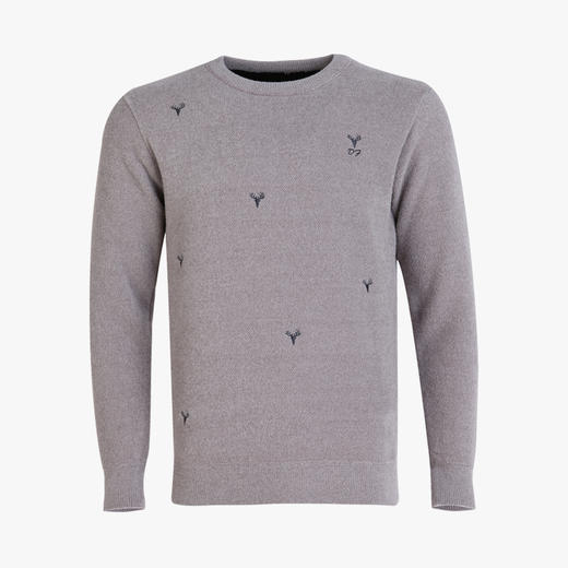 都市丽人都市锋尚超级暖负15度以下男士加厚单件仿毛衫加厚单件上衣保暖衣FW26C1 商品图3