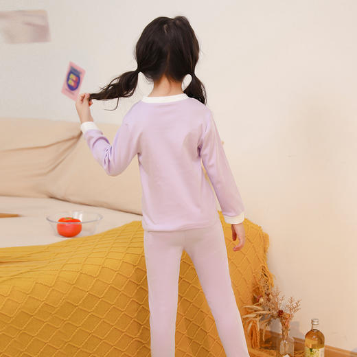 【清仓捡漏】【110-150】女童冬款保暖秋衣秋裤套装俞兆林 商品图1