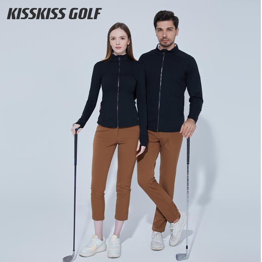 KISSKISS GOLF 男士高尔夫直筒百搭休闲/商务长裤 92298001 商品图6