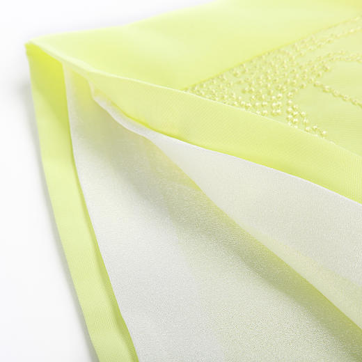 欧芮儿2016秋季女装新品气质特色绣花阔腿短裤a字版型黄色短裤潮 商品图3