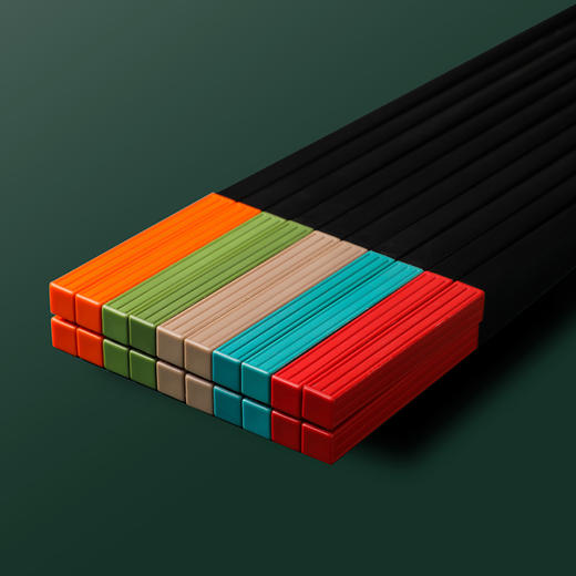 神田 | 绣渤意多彩合金筷子套装（10双装） 商品图7