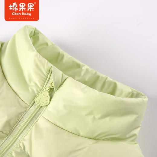 商场同款棉果果冬季男女童立领保暖舒适轻便运动羽绒马夹M402171922606 商品图4