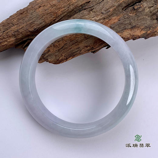 派瑞翡翠 翡翠手镯 糯种 紫色 商品图1