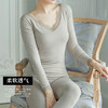 裁缝学苑AX08 新款V领秋衣秋裤纸样套装女装低领保暖内衣服装打板 商品缩略图2