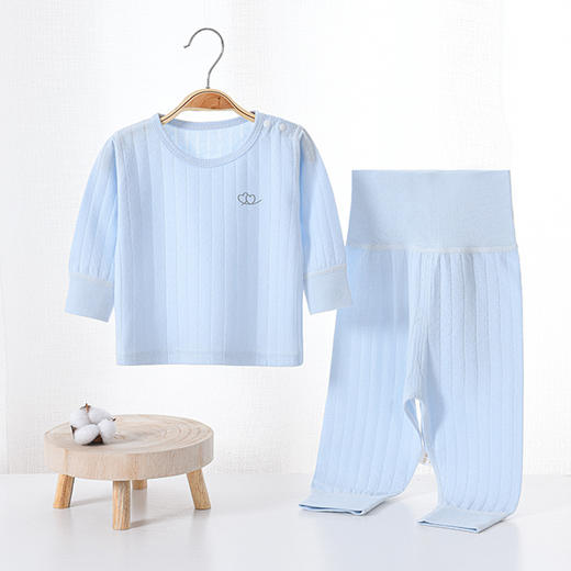 裁缝学苑TQ62婴儿内衣秋衣秋裤纸样套装宝宝衣服分体高腰护肚样板 商品图1