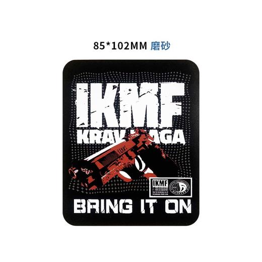 IKMF马伽术原创战术3M贴卡亮面磨砂 商品图4