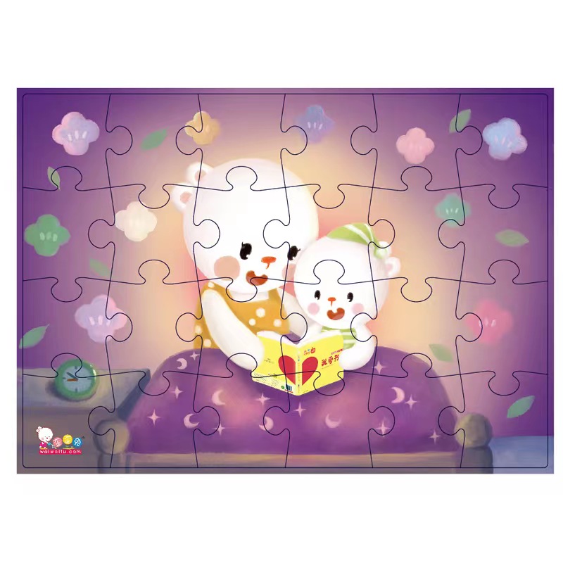 28元的歪歪兔拼智力拼图，动手动脑真精致！
