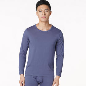 都市丽人都市锋尚轻暖5至15度男士棉质正价套装棉拉架薄套装保暖衣FW21A1