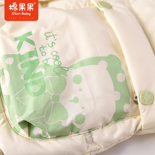 商场同款棉果果冬季女童温柔小清新保暖抗冻耐穿中长款羽绒服M422102922607 商品图3