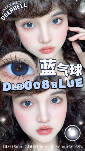 deerbell 半年抛 蓝气球 直径14.5mm着色13.9mm