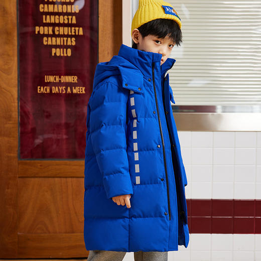 XBB鸭鸭儿童羽绒服中长款中大童新款童装男童可爱加厚保暖冬装外套 商品图6