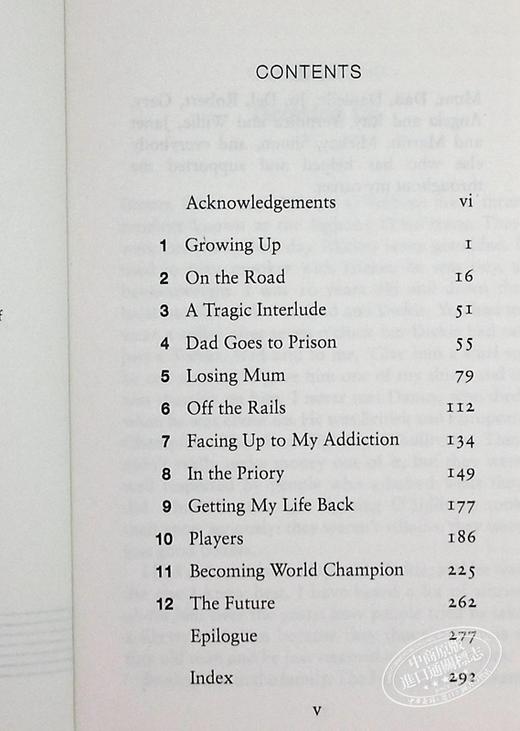 预售 【中商原版】罗尼·奥沙利文自传 英文原版 The Autobiography of Ronnie O'Sullivan 商品图5