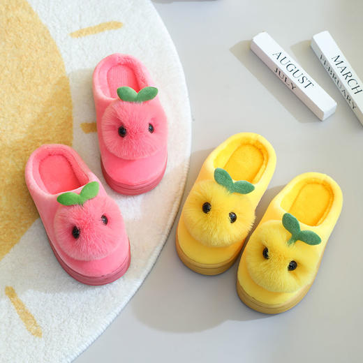 【萌趣十足❗️超可爱儿童毛绒棉拖鞋】卡通毛绒保暖鞋，1-3岁防滑厚底大中小童宝宝拖鞋，秋冬男女童棉鞋婴儿父亲节礼物新年礼盒年货礼盒 商品图5