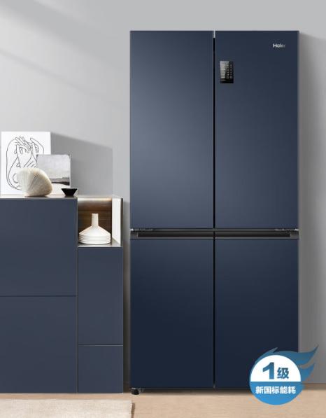 海尔（Haier）467升冰箱 [BCD-467WGHTDEDB9] 双开门四门多门 一级能效双变频风冷无霜超薄净味三档变温电冰箱 商品图0
