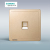 西门子开关插座面板致典日耀金六类电脑插座 商品缩略图2