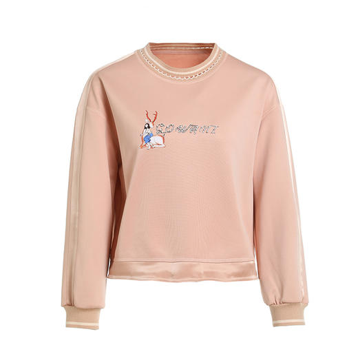 乔万尼春新款卫衣女设计感小众元气风EF3C879 商品图4