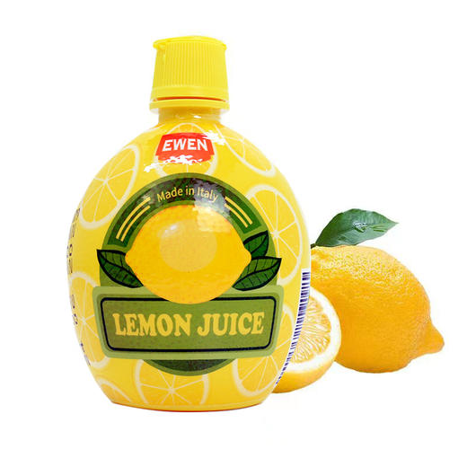 意文EWEN柠檬汁200ml烘焙原料果汁调料 商品图1