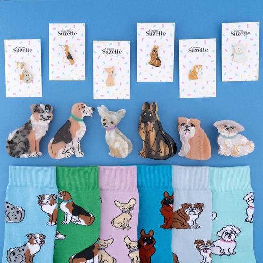 北京仓｜Coucou Suzette-Animals-德牧 发抓［法国设计师］ 商品图3