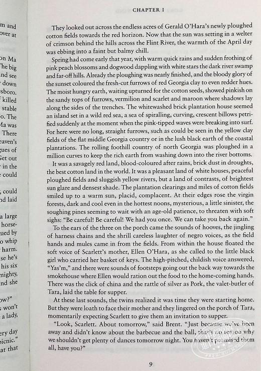 【中商原版】乱世佳人 Evergreen系列 英文原版 Gone with the Wind 爱情巨著 Margaret Mitchell 商品图7