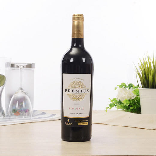 MM 山姆 普莱密斯（PREMIUS)法国进口 干型红葡萄酒 750ml 商品图2