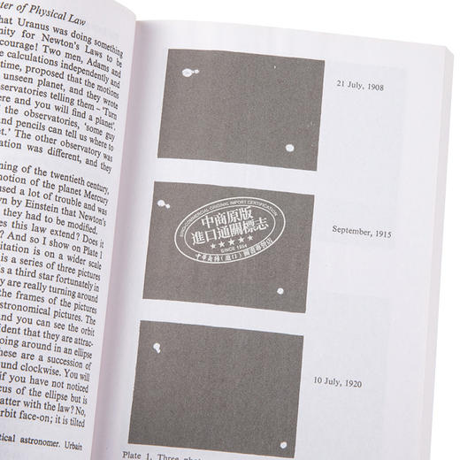 【中商原版】费曼 物理定律的本性 英文原版 The Character of Physical Law (Penguin Press Science) 商品图4