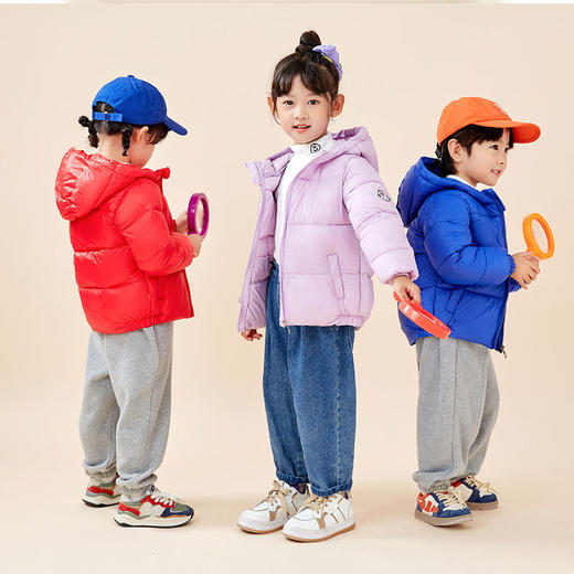 HTB--xzw88冬季新款中小儿童装面包男女童宝宝加厚保暖外套 商品图1